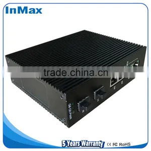 6 Ports Gigabit Switch, Super Stability Gigabit Unmanaged PoE Industrial Network Switches P506A thumbnail-4