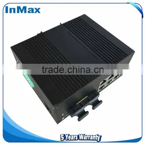 Managed Network Switch, Layer 2 8 Port 100M Din-Rail IEC61850 Simple Optical Fiber Ethernet Switch I608A thumbnail-2