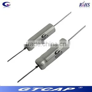 Axial Military Through Hole Wet Tantalum Capacitors Suntan thumbnail-1