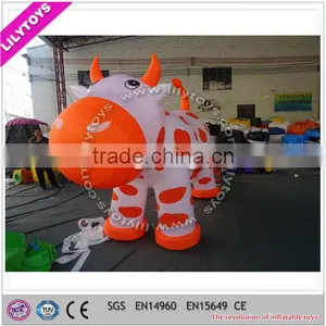 Inflatable Cow Costume Cartoon Costume For Promotion thumbnail-1
