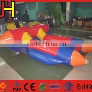 Customized Cheap 4 Person Flying Fish Boat Inflatable thumbnail-2