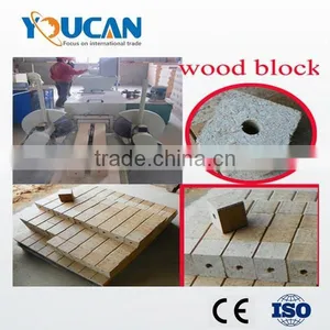 Wood Pallet Block Leg Extruding Machine/wood Sawdust Block Processing Machine/wooden Block Making Machine thumbnail-1