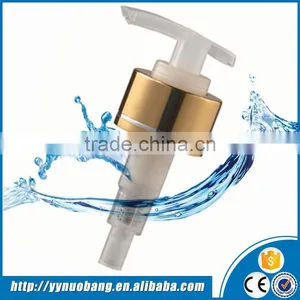 24 410 Lotion Pump With Gold Collar thumbnail-1