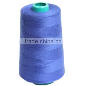China Supplier Short Fiber Eco-friendly Sewing Thread Ployester thumbnail-1