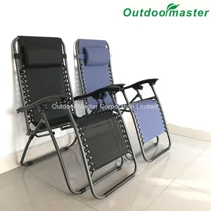 Portable 2Pack Lafuma Folding Recliner Wholesale Zero Gravity Chair thumbnail-3
