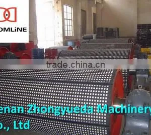 China Conveyor Belt Drive Pulley With Ceramic Rubber Casting thumbnail-6