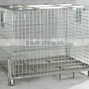 Galvanized Wire Mesh Container With Decking thumbnail-1