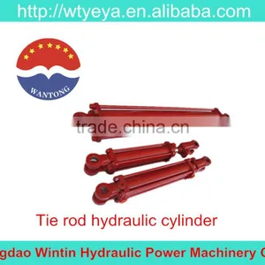 Long Stroke Tie Rod Hydraulic Cylinder / Bore 2.0"/stroke 8"/rod 1.125" thumbnail-1