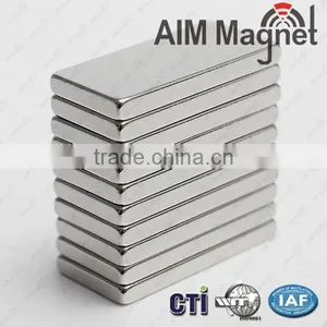 1/2" x 1/8" x 1/4" Thick Strong Neodymium N48 Rectangle/block Magnets thumbnail-1