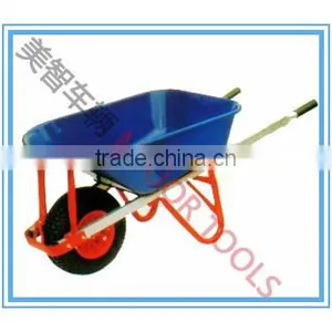 Factory Directly Sell 100L Plastic Tray Wheelbarrow thumbnail-1