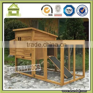 SDC011 Chinese Chicken Coop For Laying Hens With Outdoor Run thumbnail-4