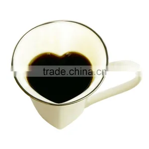 Fine Bone China Heart Mug thumbnail-1
