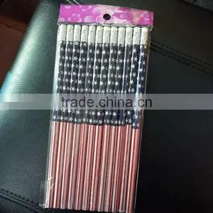 Kids Pencil Set Cute Cartoon Design Filmed Wooden Pencil thumbnail-2