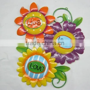 Hanging Metal Flower Garden Decoration Decorative Hanging Flower Garden Flower Love Sign Flower for Garden Decor thumbnail-1