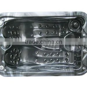 Factory Small Hot Bathtubs&whirlpool for 3 Person With 2 Lounge Seats Indoor Spa Bathtub for Family thumbnail-6