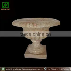 Stone Carving Flowerpot thumbnail-1