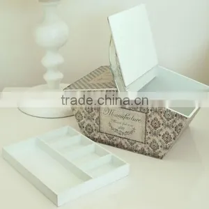 Chic Attractive Decorative Wooden Sewing Basket/Box thumbnail-2