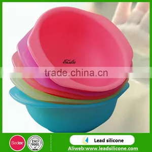 Non-toxic Long Time Using Silicone Baby Feeding Bowl thumbnail-3