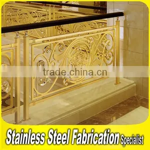 Interior Antique Bronze Home Decorative Aluminum Guardrail thumbnail-6