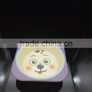 2016 Hot Selling Biodegradable Bamboo Fibre Kid's Food Bowl thumbnail-4