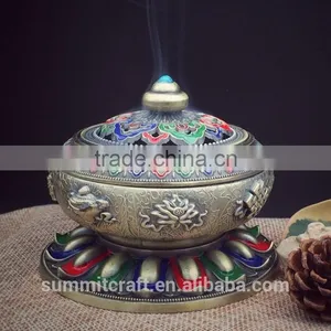 Wholesale Tibetan Style Portable Incense Burner thumbnail-1