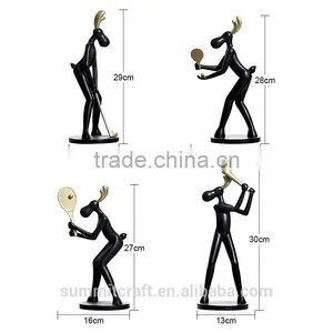 Custom Deer Figure Polyresin Decoration Polyresin Crafts thumbnail-5