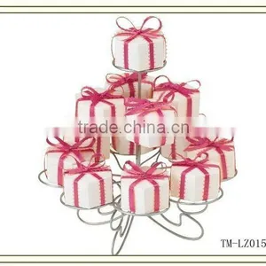 Hot Sale Iron Wire 3 Tier Cake Holder thumbnail-1