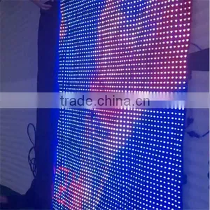 P25mm China Sexy Video Curtain Led Display Wall Hot Vide thumbnail-4
