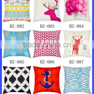 Hemp Pillow Cover Embroidery Design thumbnail-1