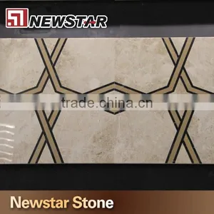 Polished Marble Waterjet Mosaic thumbnail-1