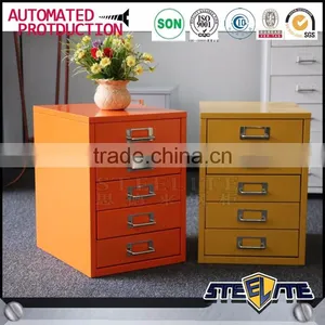 Australia Hot Sale Living Room Furniture Cheap Bedside Small Metal 5 Drawers Cabinet thumbnail-3