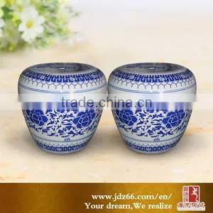 Round Antique Porcelain Hand Painting Ceramic Sitting Small Stool for Decoration Made in China thumbnail-1