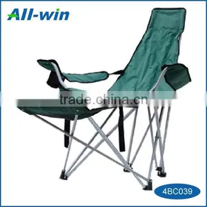 Outdoor Popular Comfortable Foldable 600D Beach Chair With Footrest thumbnail-1