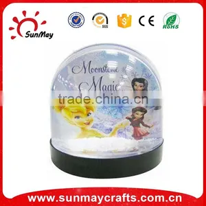 High Quality Custom Christmas Resin Glass Human Snow Globe With Santa Claus Inside thumbnail-4