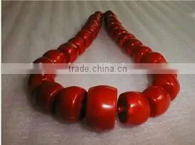 Wholesale 18" 13-22mm Natural Coral Beads Necklace Jewelry Set thumbnail-1