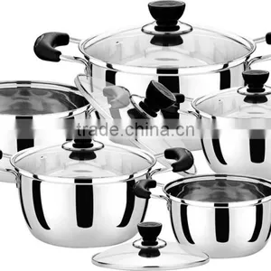 Promotion 6pcs 8pcs 10pcs Set Stainless Steel Cookware thumbnail-1