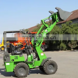 Popular Europe Low Price Mini Loader 600kg Loader HZM906 With Perkins thumbnail-4