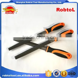 8" Steel File Rasp Bastard Cut Flat Half Round Curved Square Triangle Semicircle thumbnail-1