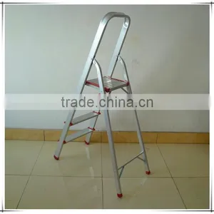 Wholesale High Quality House Hold Foldable Multi-use Four Steps Folding Aluminum Ladder thumbnail-3