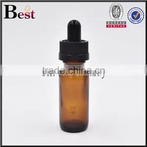 0.5oz Boston Glass Amber Dropper Bottle for America Market thumbnail-3