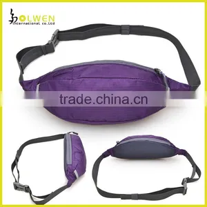 China Wholesale Cheap Simple 600 D Polyester Nylon Running Waist Bag /Fanny Pack thumbnail-3