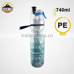 2017 Customized According to Customer Logopop-top Can Plastic Cans Bottle AS Gym Sport Bottle thumbnail-1
