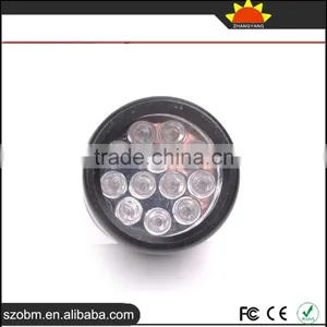 HOT Sales 12 LED 395-400 nm UV Purple Light Flashlight Torch thumbnail-4