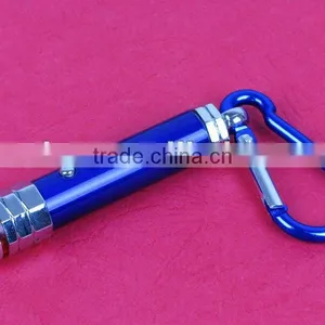 801 White LED Flashlight With Laser Pointer thumbnail-1
