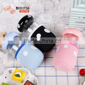 L00051 2017 High Quality Stylish Design Custom Cute Pyrex Heat-Resistant Clear Glasses Bottles thumbnail-5