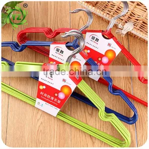 A411 Laundry Product Anti Slip Pvc Coated Clothes Hanger thumbnail-1