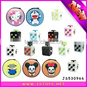 New Package Relieves Anxiety Toys Fidget Cube in Storage Bag thumbnail-6