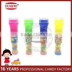 Rainbow Color Pressed Candy Toy Flashlight thumbnail-5