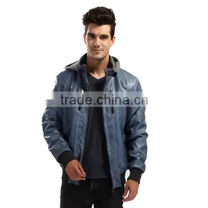 MEN Stylish Leather Jacket thumbnail-2