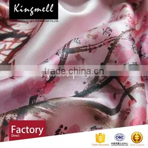 Digital Printed Silk Satin Scarf for Women in Spring and Autumn thumbnail-3